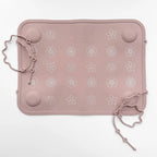 The Tidy Traveler - Printed Placemat Set (Pink Petal Blossoms)