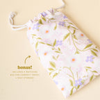 XL Quick-Dry Beach Towel-Floral Haven Lilac