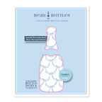 Bottle Wrap Blue Bows - Prosecco Collection