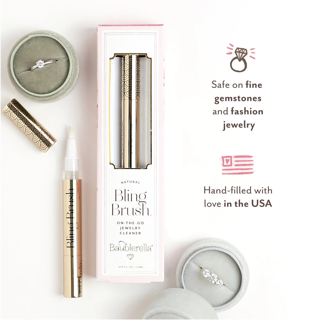 Bling Brush Jewelry Cleaner Pen