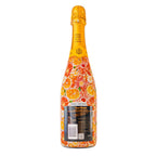 Bottle Wrap Preppy Watercolor Oranges - Champagne Collection