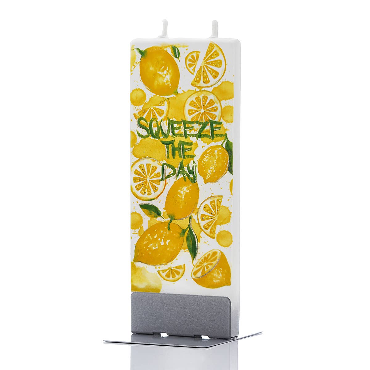 Flat Hand-crafted Candle - Squeeze the Day