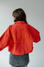 Wisconsin Embroidery Canvas Twill Jacket