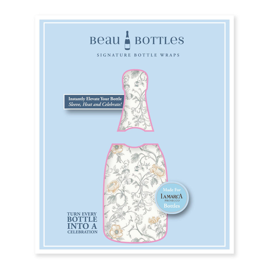 Bottle Wrap Floral Bliss - Prosecco Collection