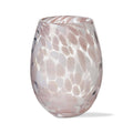 Confetti Stemless Wine Glass Lavender Glass Everyday