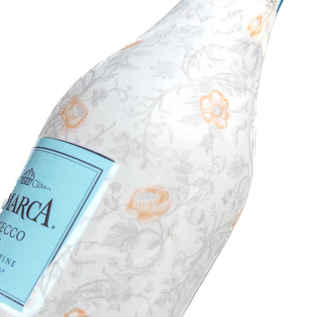 Bottle Wrap Floral Bliss - MINI Prosecco Collection (6 labels included)