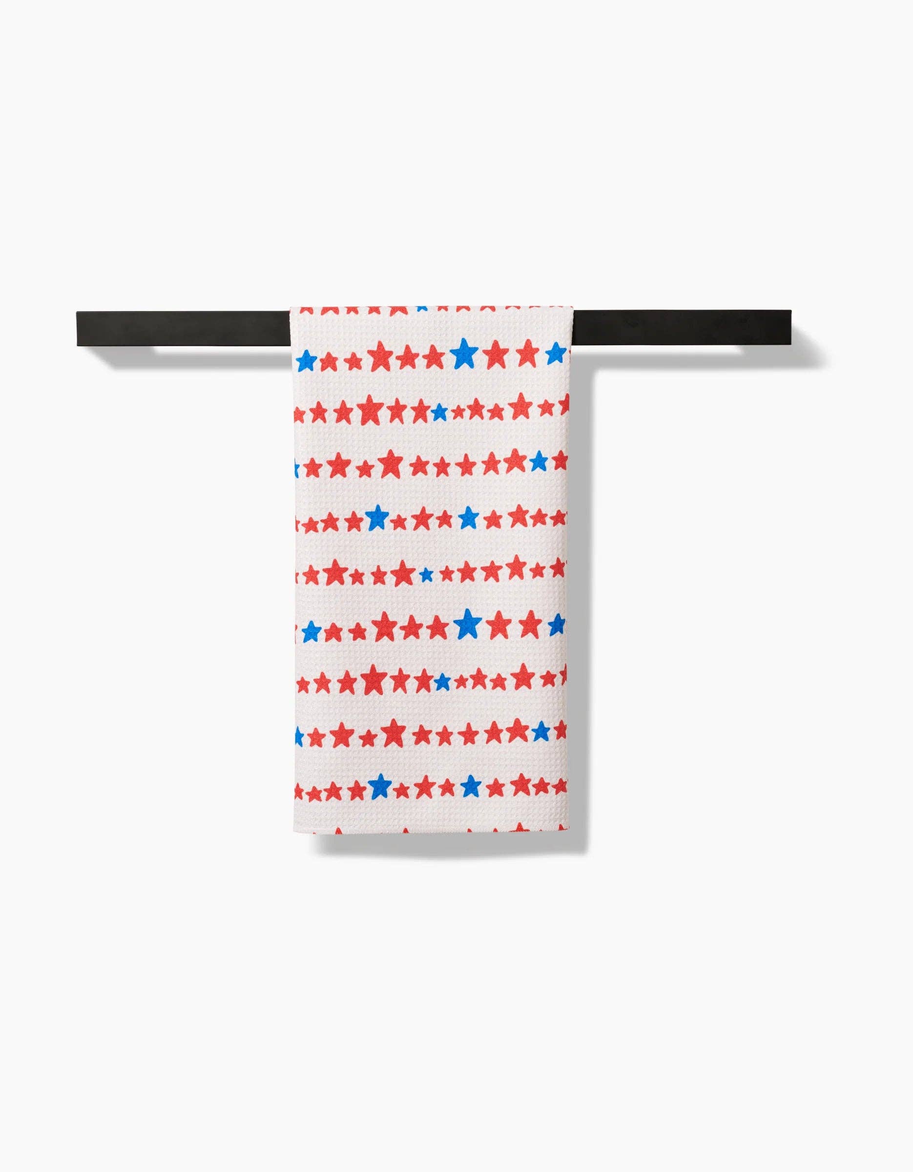 Starry Stripes Tea Towel