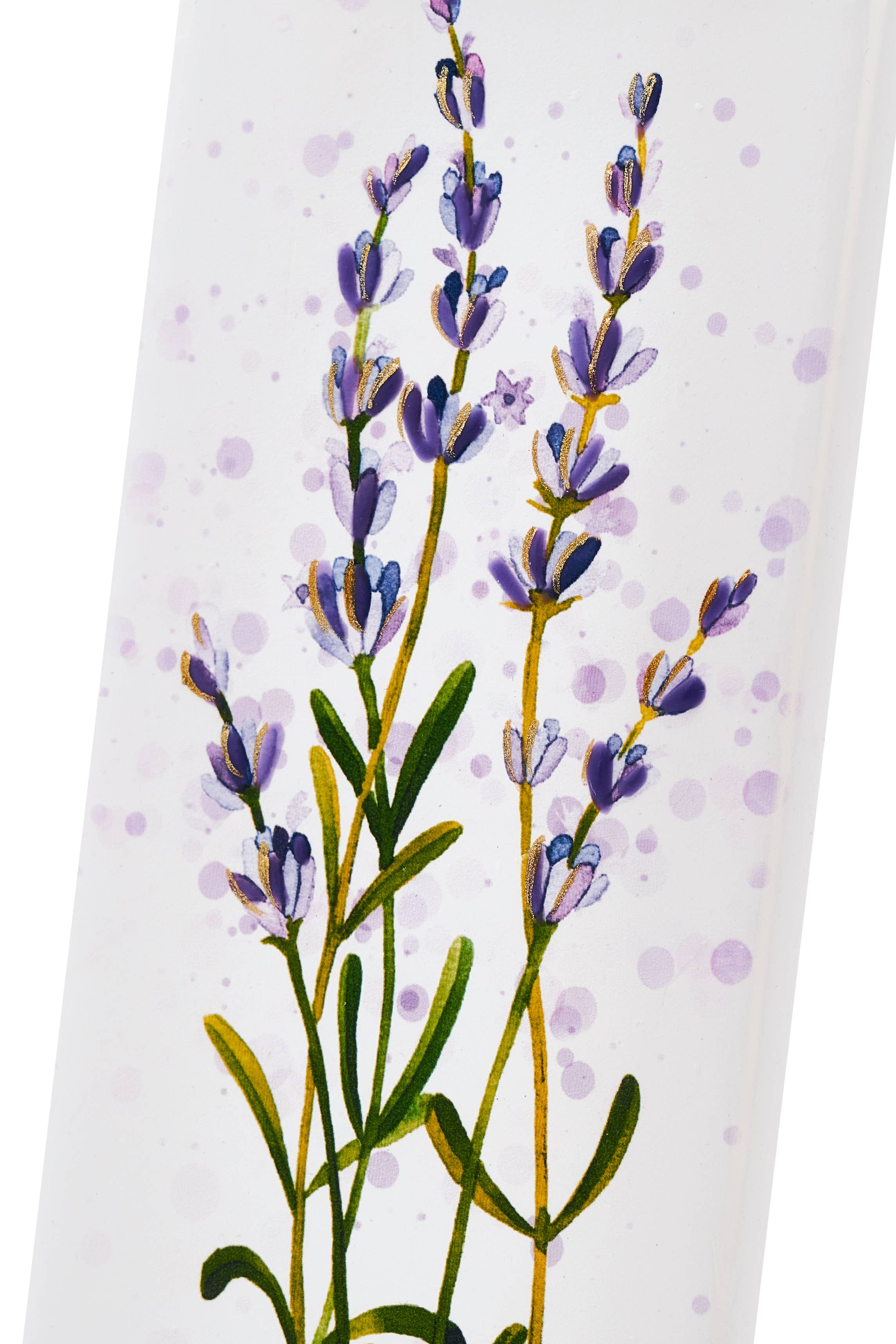 Flat Handmade Candle - Lavendar Sprigs