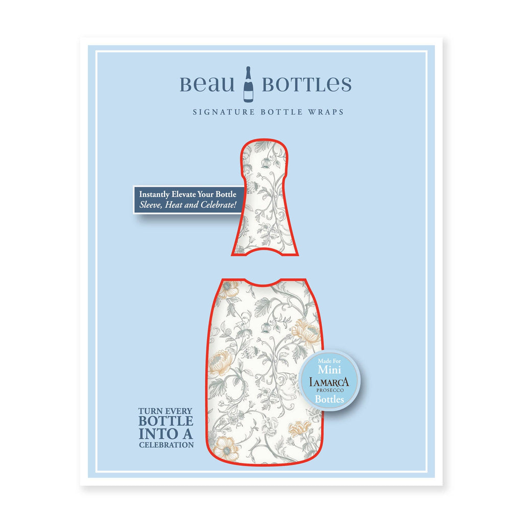 Bottle Wrap Floral Bliss - MINI Prosecco Collection (6 labels included)