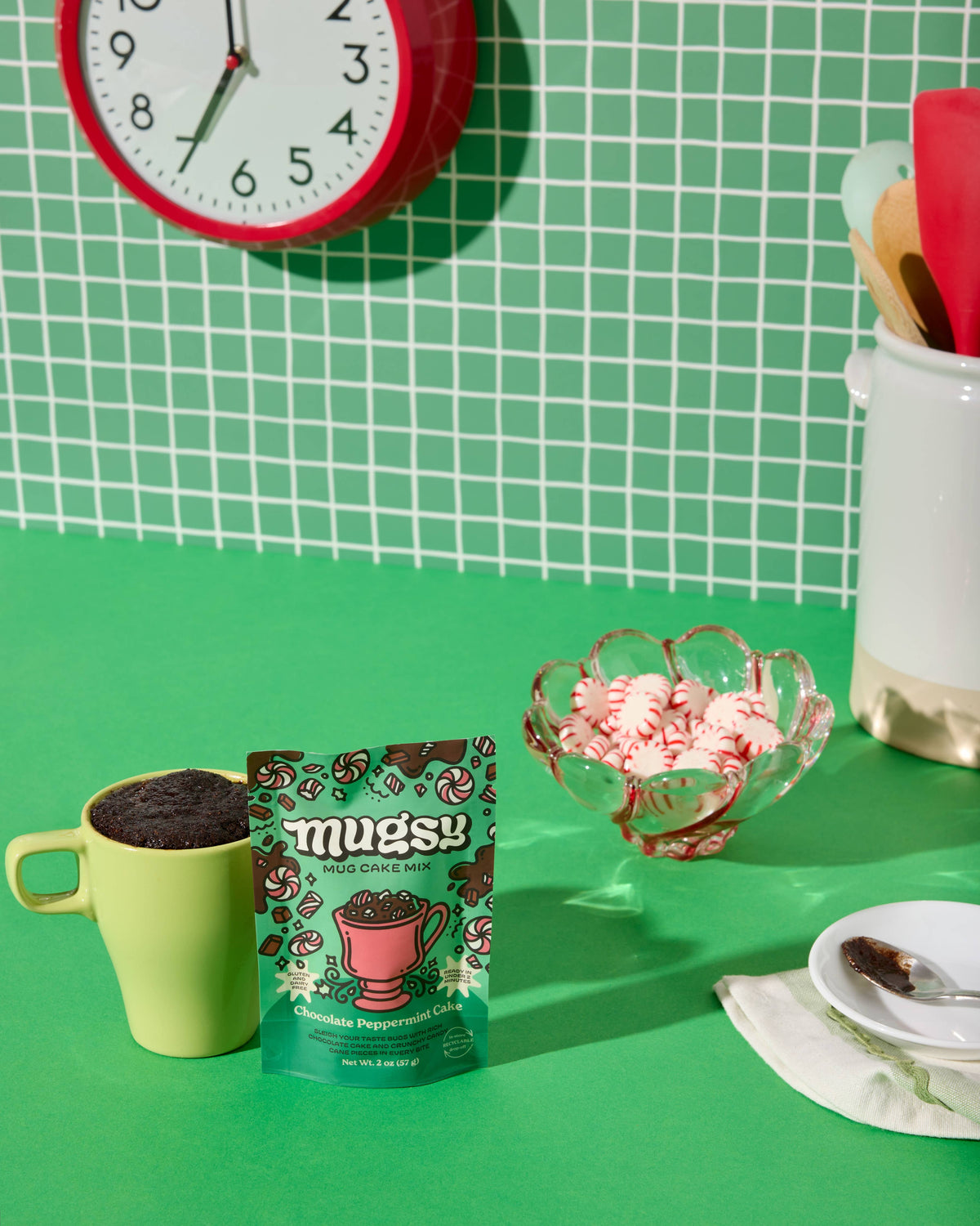 Mug Cake - Chocolate Peppermint