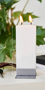 Flat Hand-crafted Candle - Golf Time
