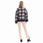 Black Jenson Plaid Sweater