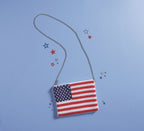 Beaded Flag Bag