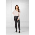 Krisa Coated Denim Pants