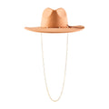 Chain Fedora - Tan