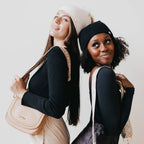 Fine Knit Angora Fur Pom Slouchy Beanie : Mocha