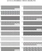 Marble and Wood Serving Tray Cutting Board