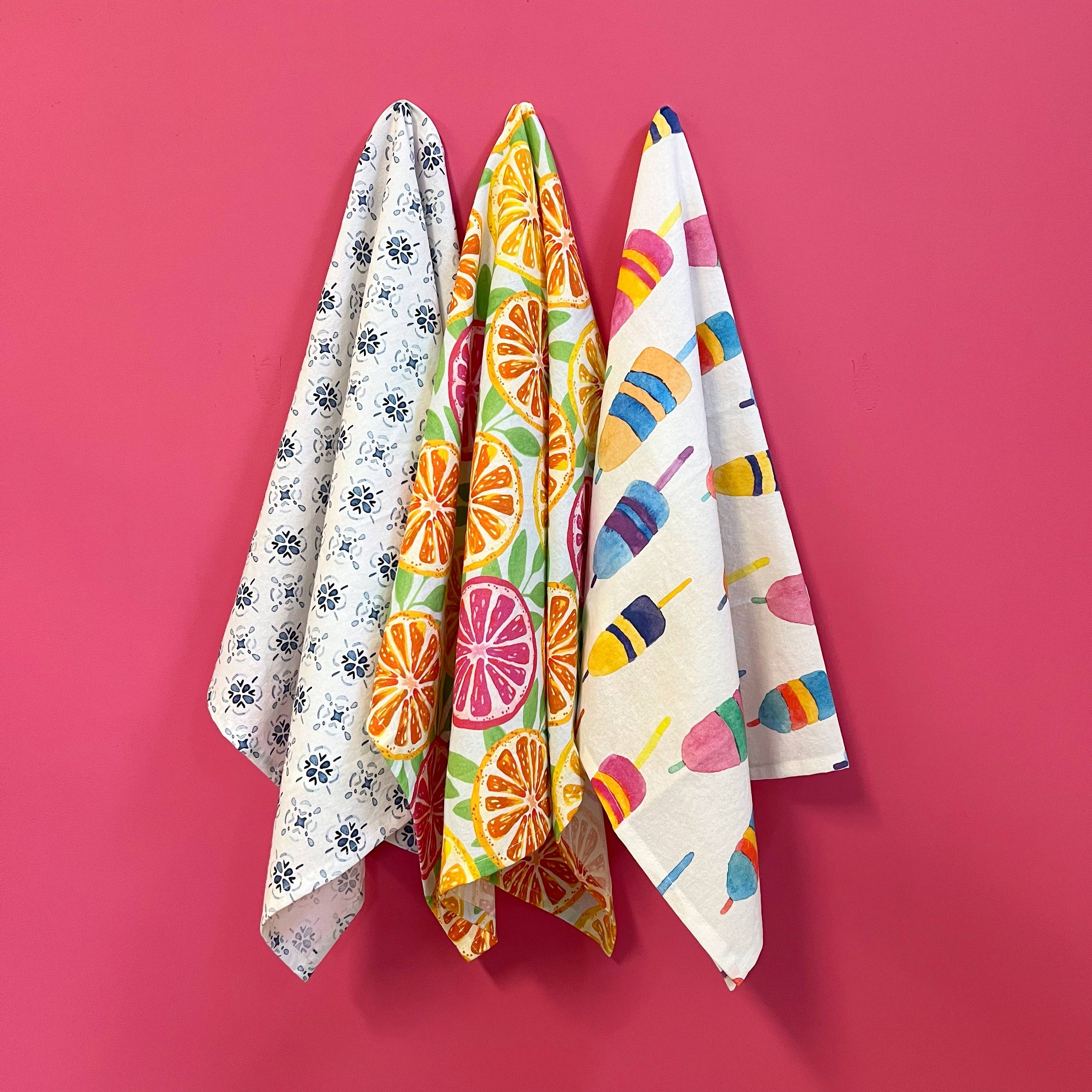 Blue & White Kitchen -  Tea Towel