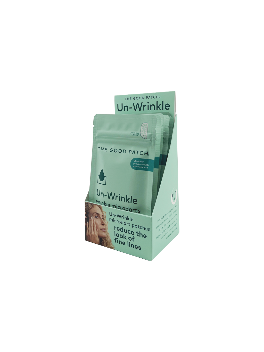 Un-Wrinkle Microdart Patches