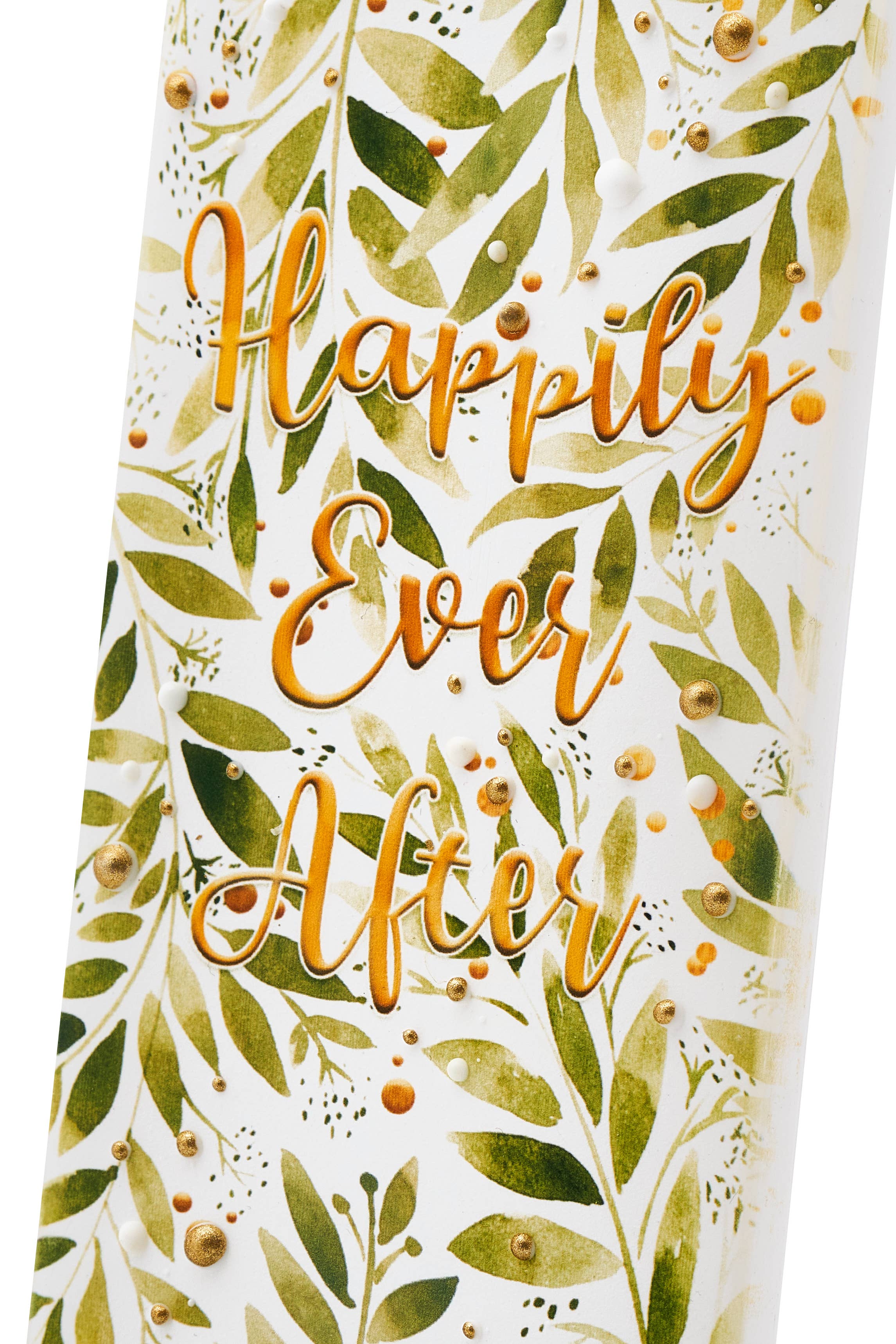 Flat Handmade Candle - Happily Ever After, Wedding