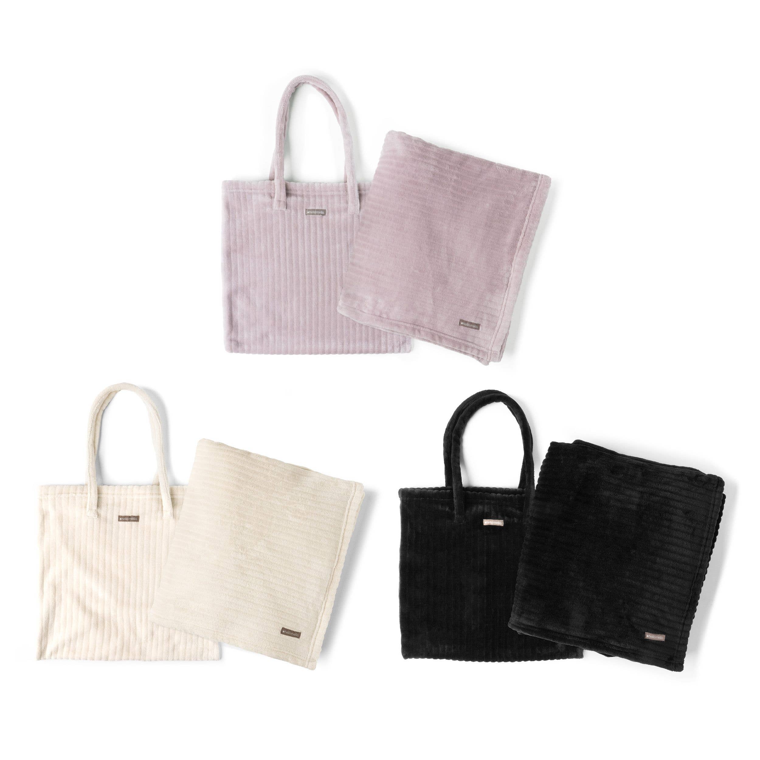 Hello Mello On My Way Tote Blanket