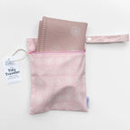 The Tidy Traveler - Printed Placemat Set (Pink Petal Blossoms)