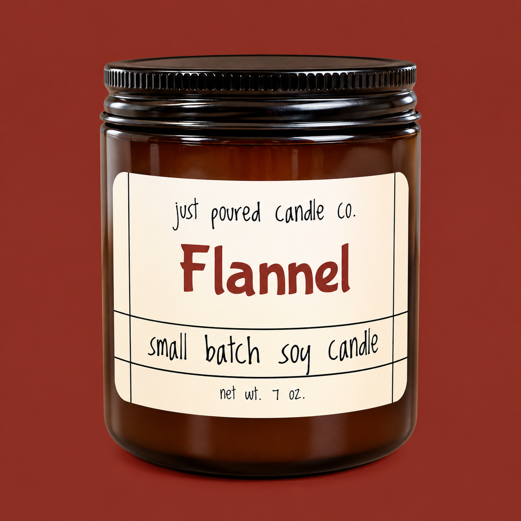 Just Poured Candle Co. - 7oz Small Batch Soy Candles