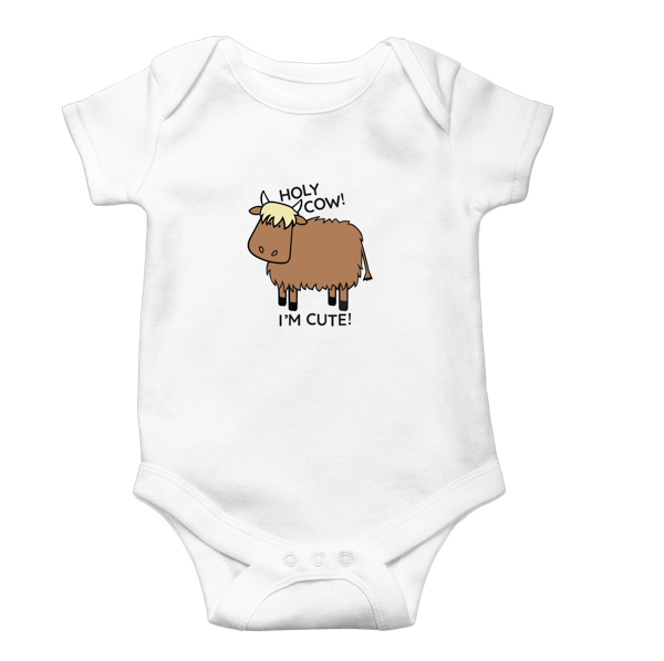 HIGLD COW DIAPER SHIRT