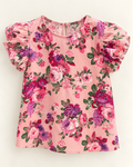 Kids Pink Floral Top
