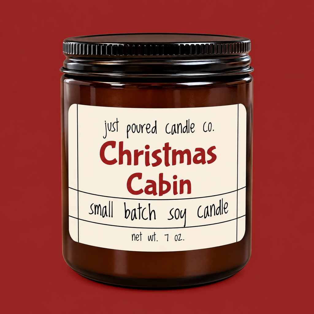 Just Poured Candle Co. - 7oz Small Batch Soy Candles