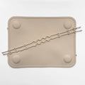 The Tidy Traveler - Solid Placemat Set (Lined-Checkered)