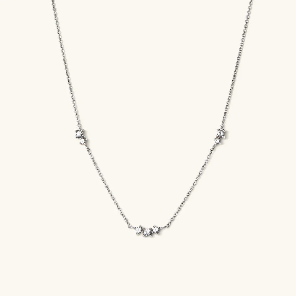 Floating Sapphire Necklace