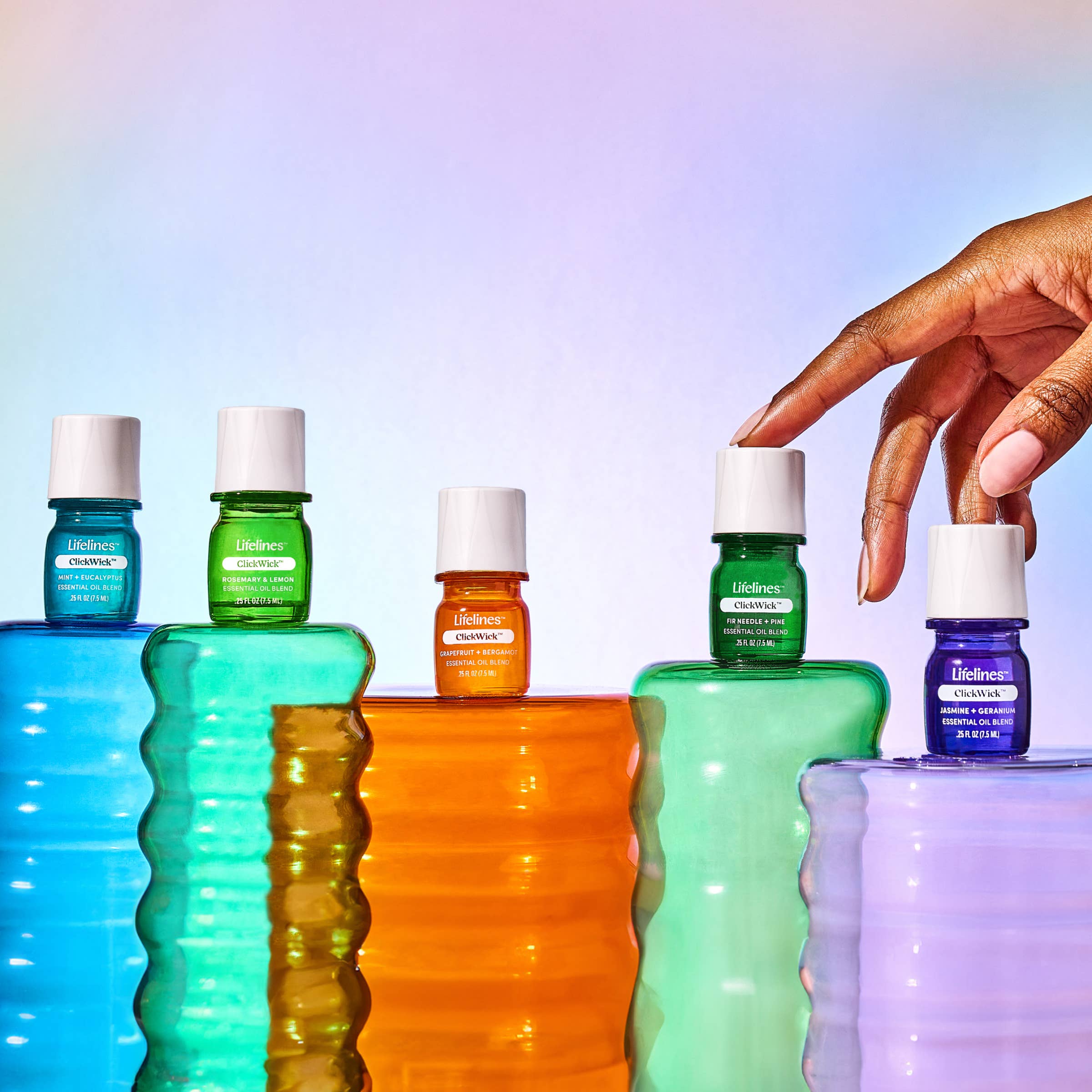 Plant Diffuser -  Grass Plant - Bubble White