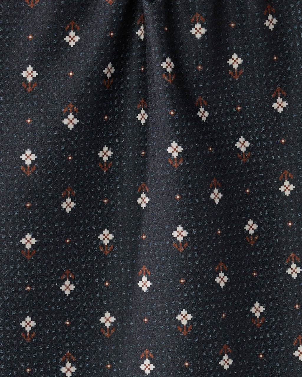 Black Folk Pixel Bar Towel