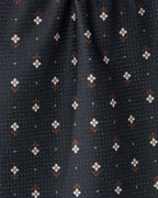 Black Folk Pixel Bar Towel