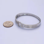 Gold Belt Buckle Bracelet