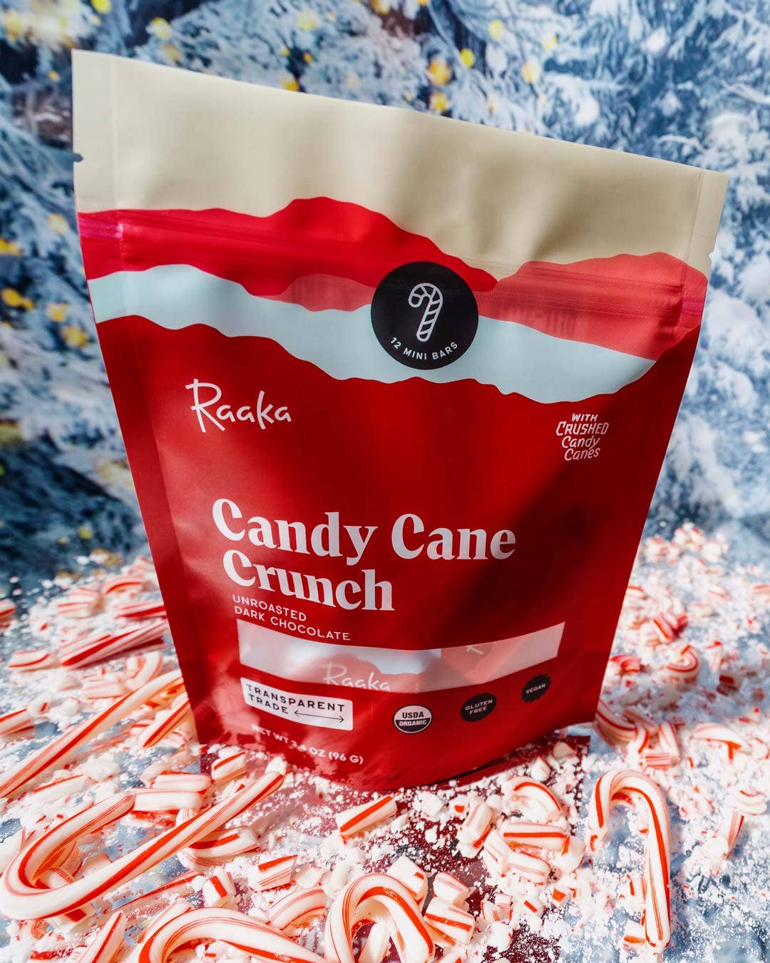 Candy Cane Crunch Minis Bags - Holiday Winter Limited Batch