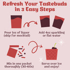 Black Cherry Old Fashioned Mixer - 12 Servings Multipack