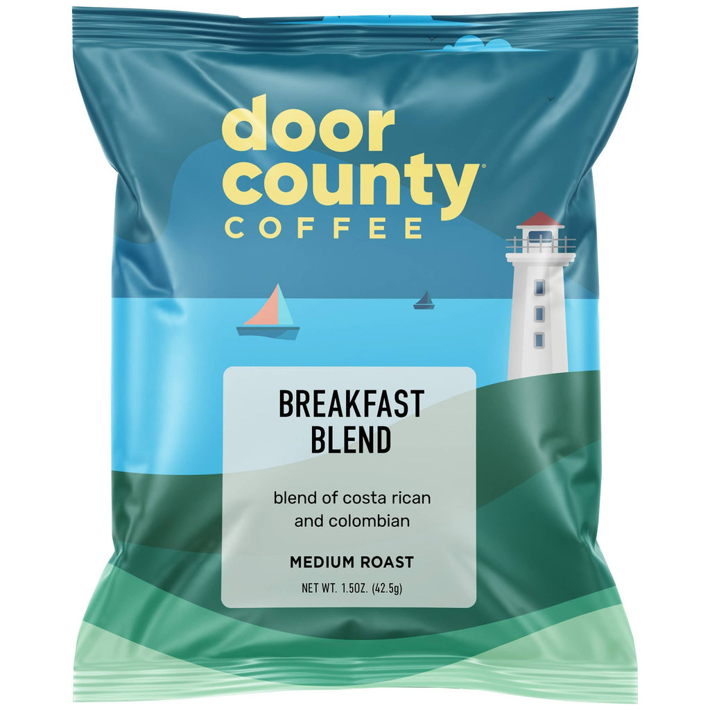 Door County Coffee, 1.5oz Individual Pot Bags & Different Flavors