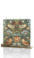 Flat Hand-Crafted 6" Square Candle - Strawberry Theif