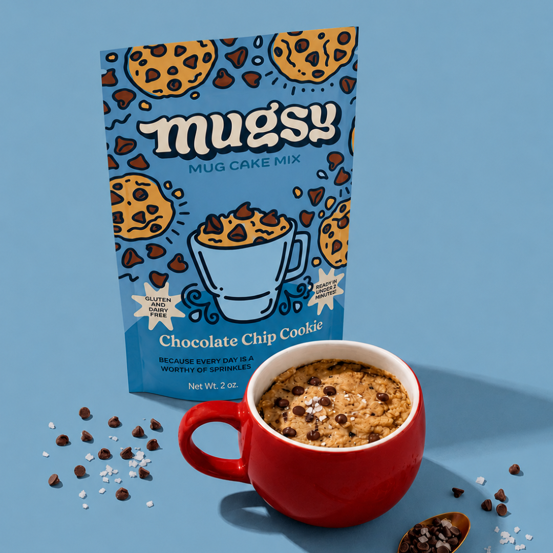 Mug Cake - Chocolate Chip Cookie (Gluten-free)