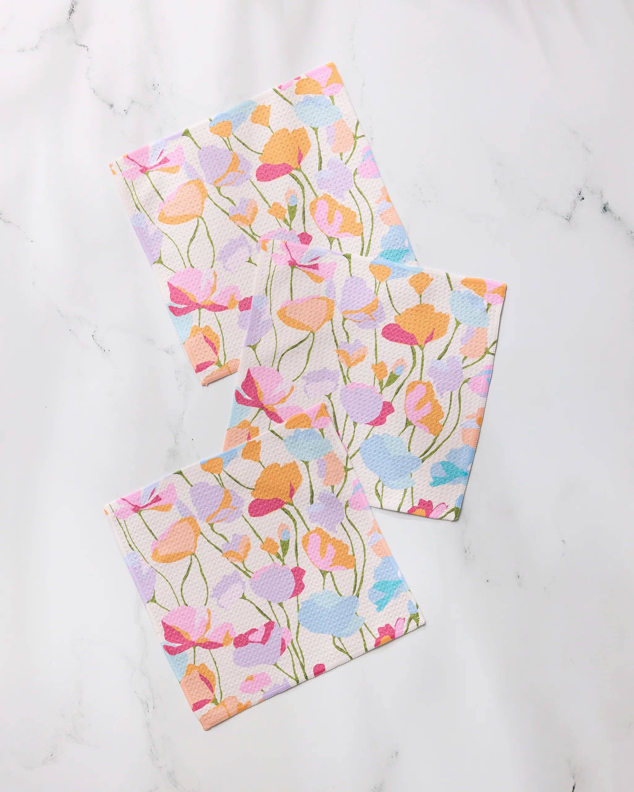 Sunlit Garden Dishcloth Set