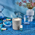 Flameless Candle Diffuser -  Marble