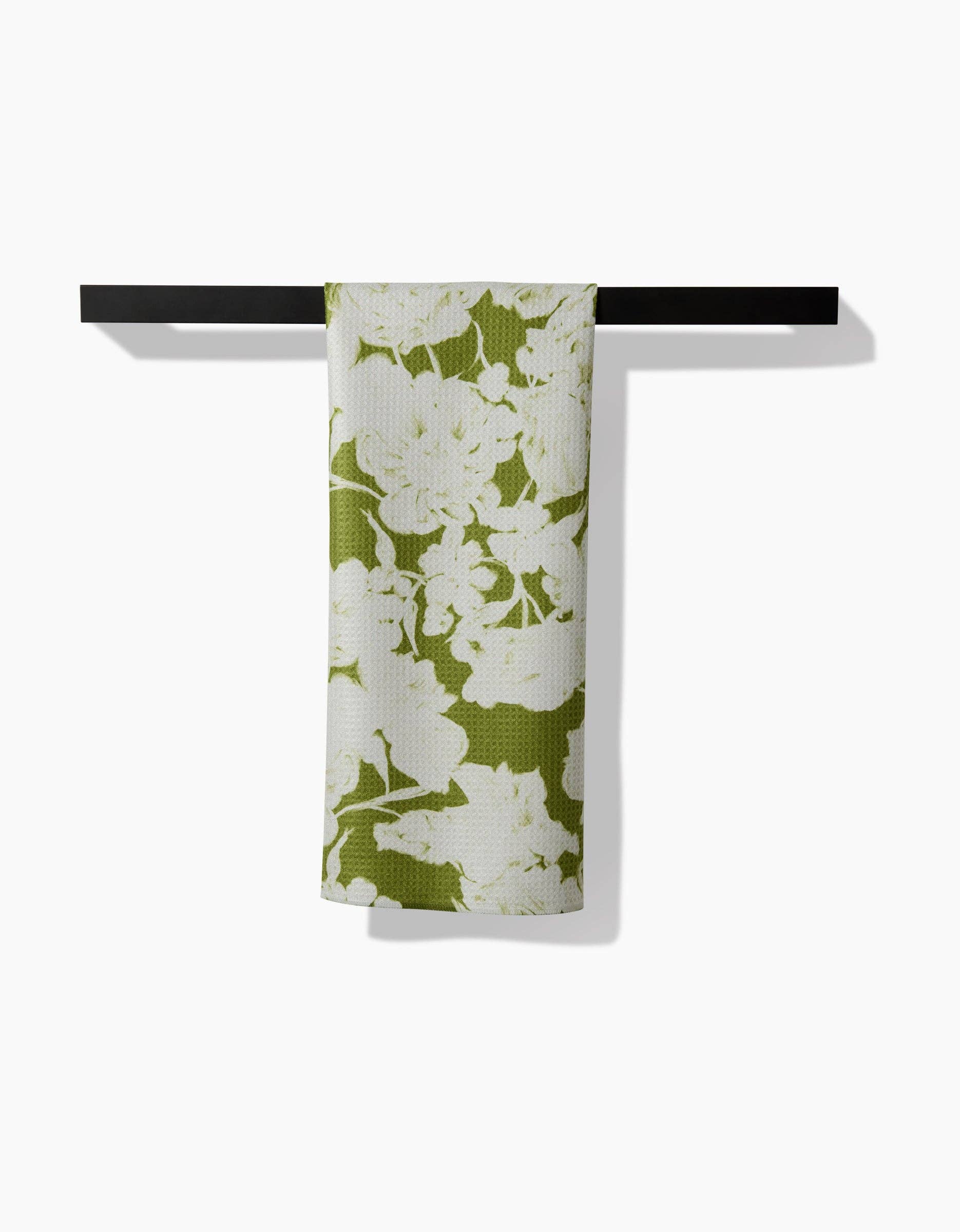 Sweet Green Double-Sided Kitchen Tea Towel