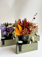 Nontoxic Floral Car Air Freshener: Vanilla & Rose