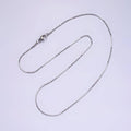 18.5'' Ready to Use Stainless Steel Cocoon Necklace Chain, Layer Snake Twisted Chain Necklace