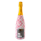 Bottle Wrap Grandmillenial Pink Floral - Champagne Collection