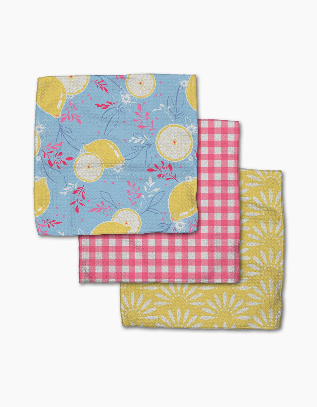 Lemon Pop Dishcloth Set