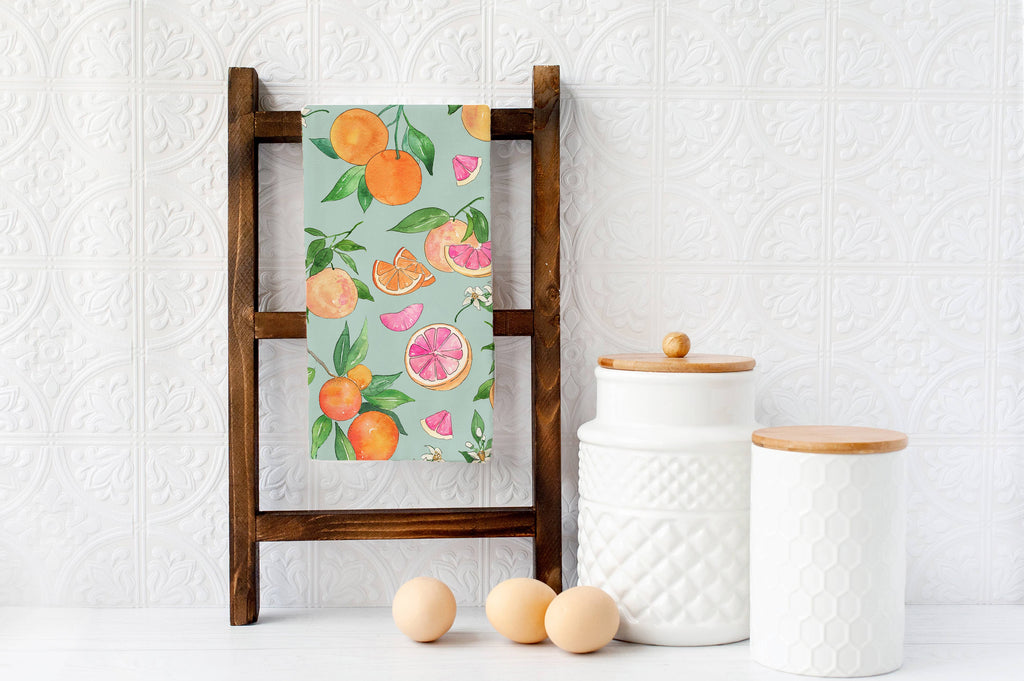 Grapefruit & Oranges - Tea Towel