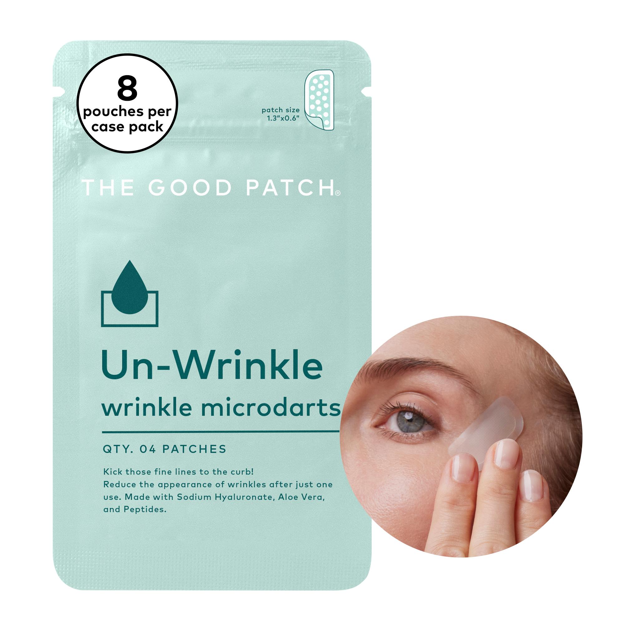 Un-Wrinkle Microdart Patches